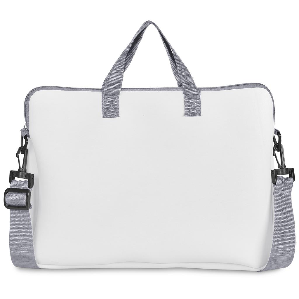 Pre-Production Sample Hoppla Nimbus Neoprene Laptop Sleeve with Handles & Shoulder Strap – 15 -16 in - Image 12