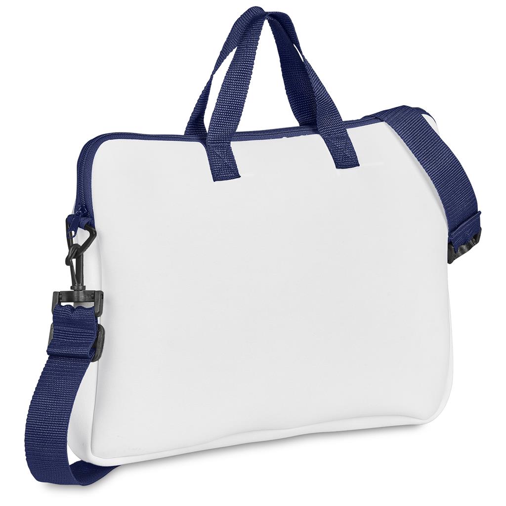 Pre-Production Sample Hoppla Nimbus Neoprene Laptop Sleeve with Handles & Shoulder Strap – 15 -16 in - Image 9