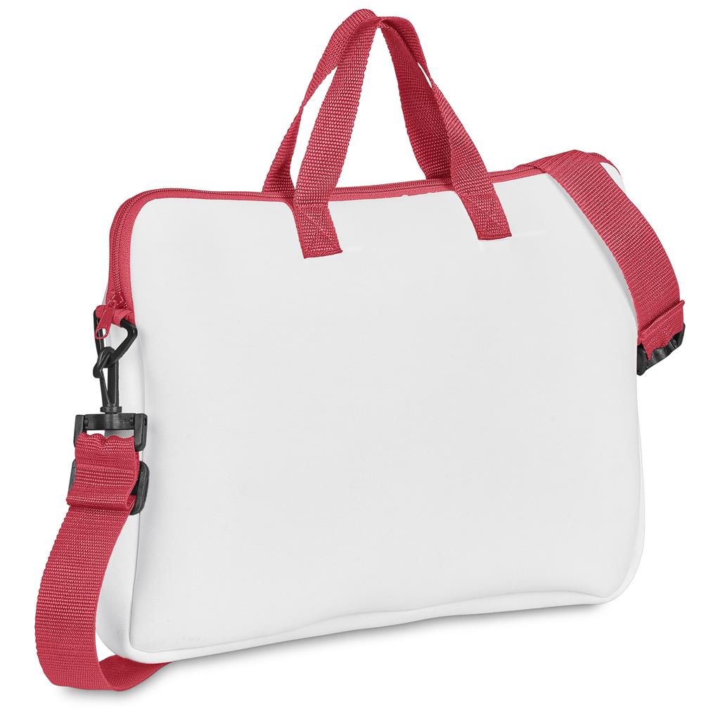Pre-Production Sample Hoppla Nimbus Neoprene Laptop Sleeve with Handles & Shoulder Strap – 15 -16 in - Image 3