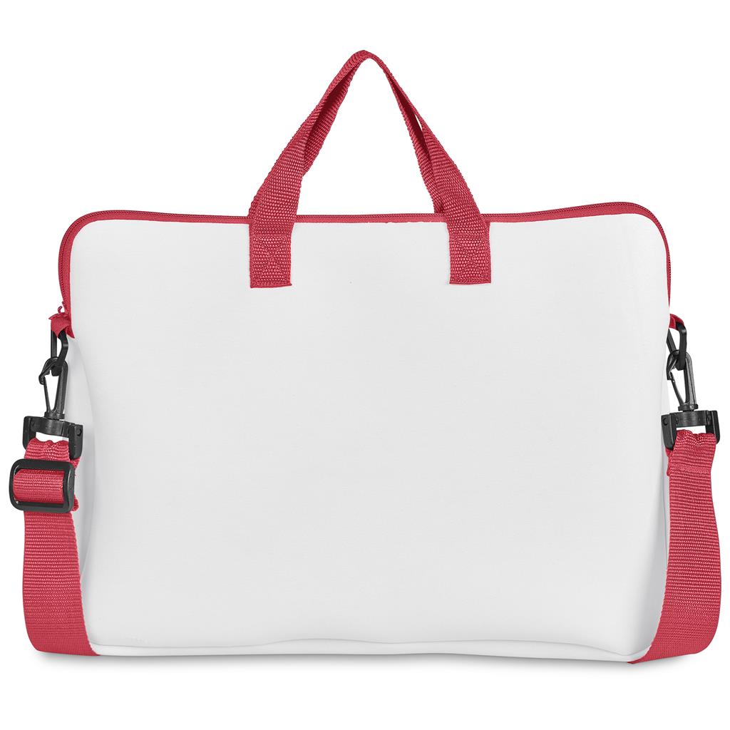Pre-Production Sample Hoppla Nimbus Neoprene Laptop Sleeve with Handles & Shoulder Strap – 15 -16 in - Image 4