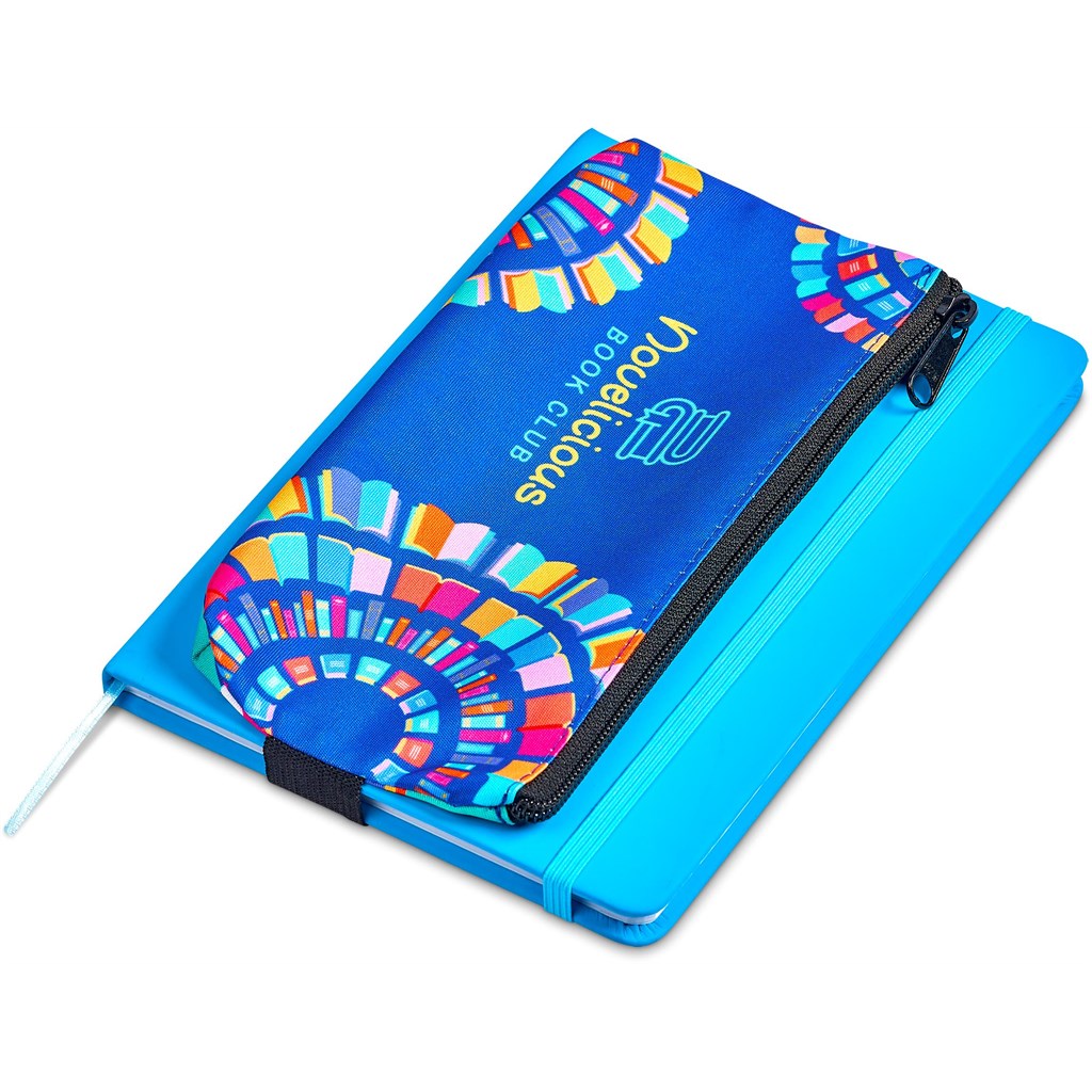 Pre-Production Sample Hoppla Scribbler Polyester Large Pencil Case To Fit An A5 Notebook - Image 2