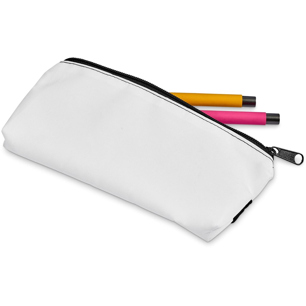 Pre-Production Sample Hoppla Scribbler Polyester Large Pencil Case To Fit An A5 Notebook - Image 12
