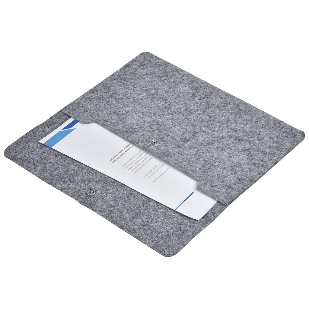 Pre-Production Sample Hoppla Revo RPET Felt Document Holder - Image 2
