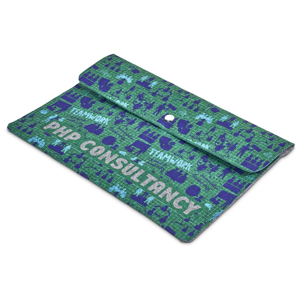 Pre-Production Sample Hoppla Revo RPET Felt Document Holder - Image 10