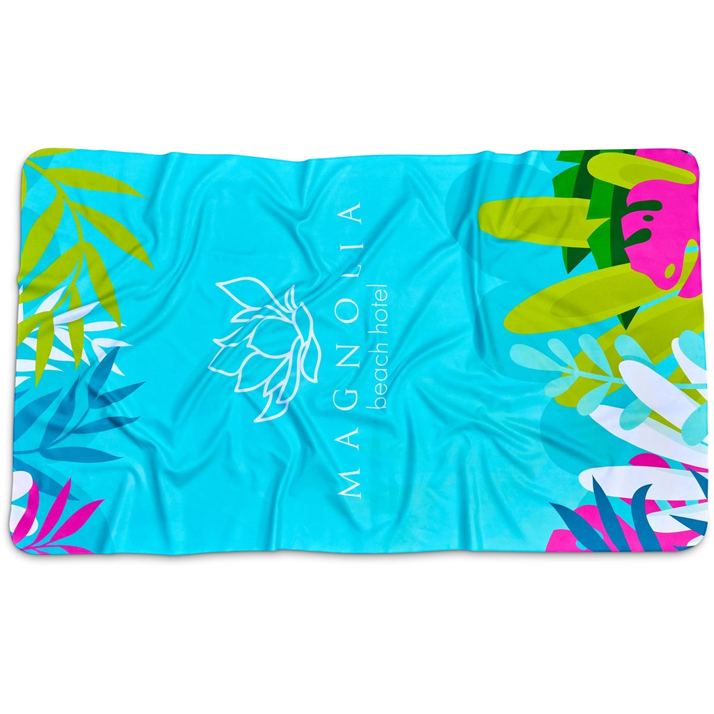 Pre-Production Sample Hoppla Hula Beach Towel - Dual Sided Branding - Image 4