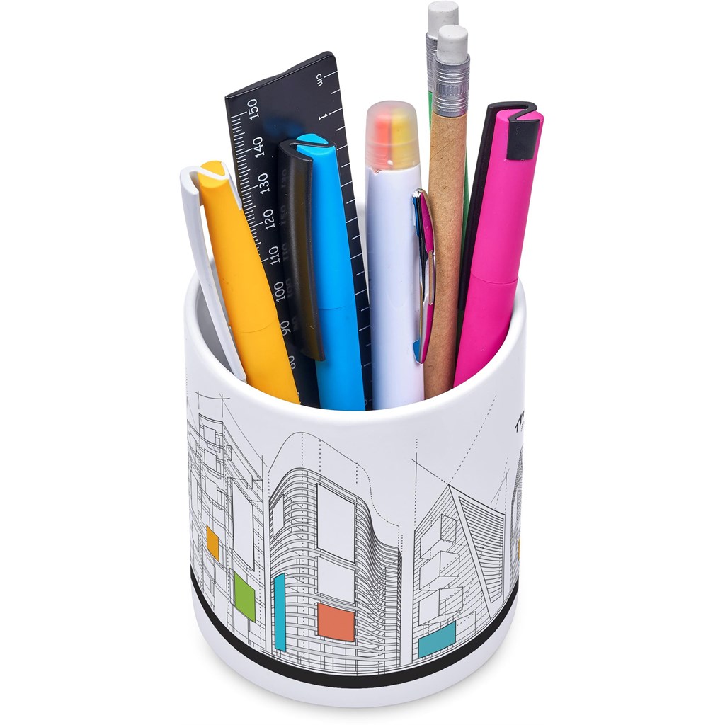 Altitude Mural Sublimation Ceramic Stationery Cup - Image 3