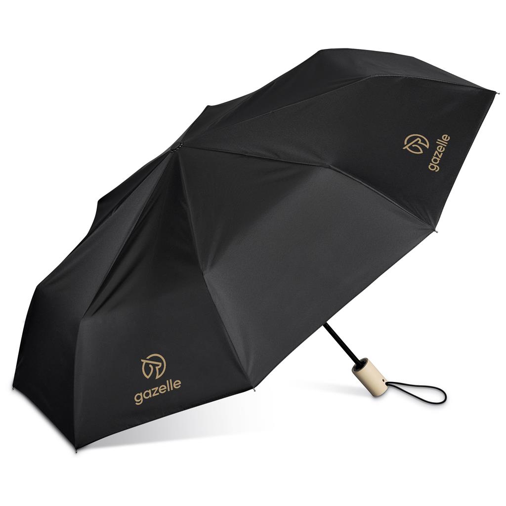 Okiyo Ameno Recycled PET Auto-Open Compact Umbrella - Image 5