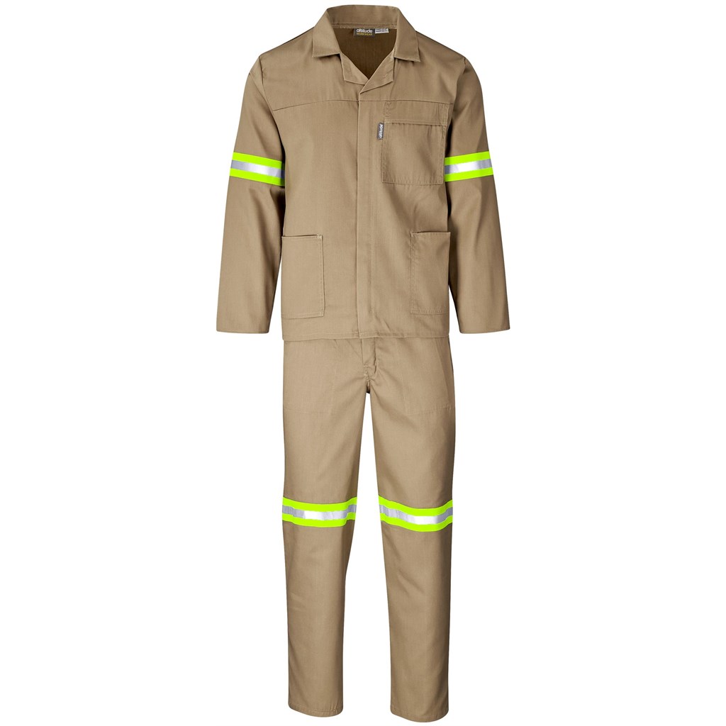 Trade Polycotton Conti Suit - Reflective Arms & Legs - Yellow Tape - Image 18