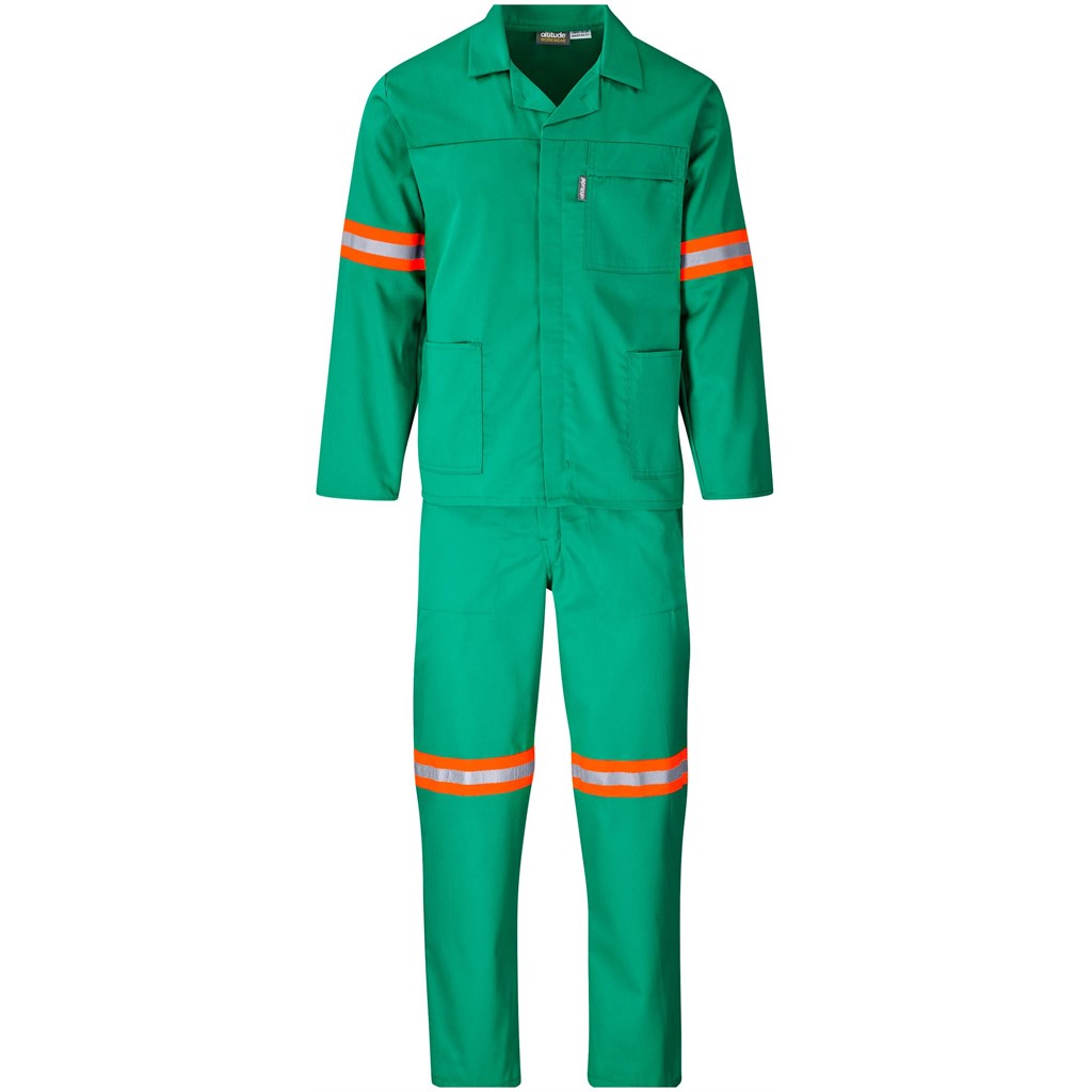 Trade Polycotton Conti Suit - Reflective Arms & Legs - Orange Tape - Image 11