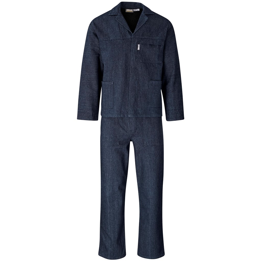 Vintage 100% Cotton Denim Conti Suit - Image 6