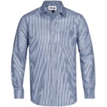 Mens Long Sleeve Birmingham Shirt - Navy