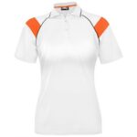 Ladies Score Golf Shirt - Orange
