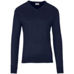 Mens Long Sleeve Peru V-Neck Jersey - Navy