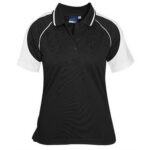 Ladies Toronto Golf Shirt - Black