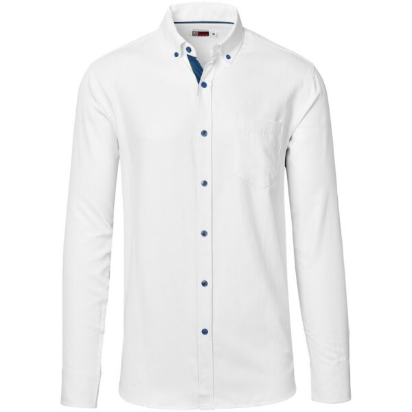 Long Sleeve Casablanca Shirt - Navy