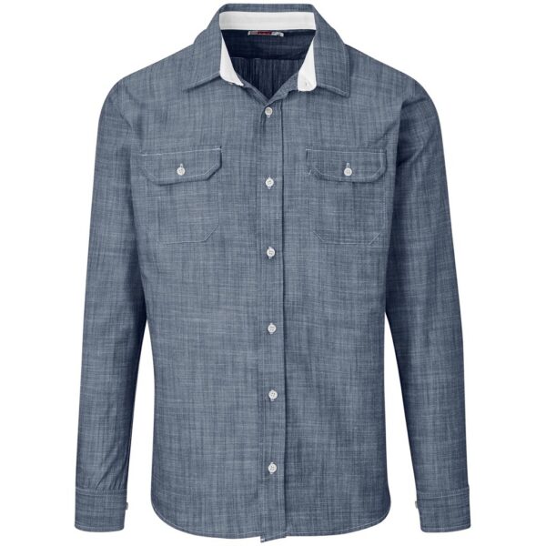 Long Sleeve Windsor Shirt - Navy