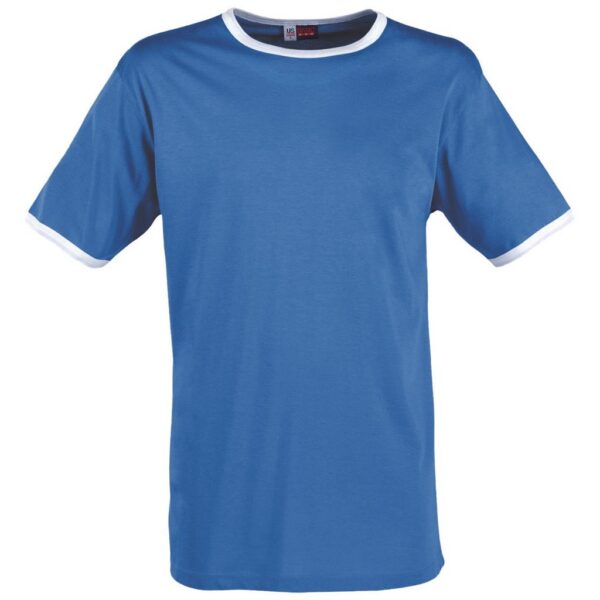 Mens Adelaide Contrast T-Shirt - Light Blue