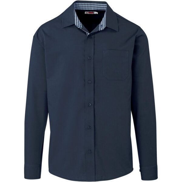 Long Sleeve Warrington Shirt - Navy