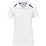 Ladies Splice Golf Shirt - White