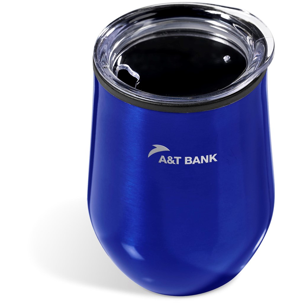 Serendipio Madison Stainless Steel & Plastic Double-Wall Tumbler - 350ml - Image 6