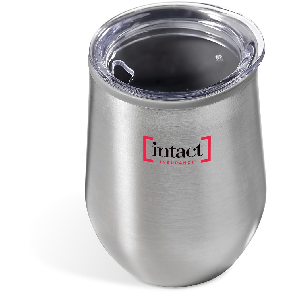 Serendipio Madison Stainless Steel & Plastic Double-Wall Tumbler - 350ml - Image 8