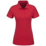 Ladies Calgary Golf Shirt - Red