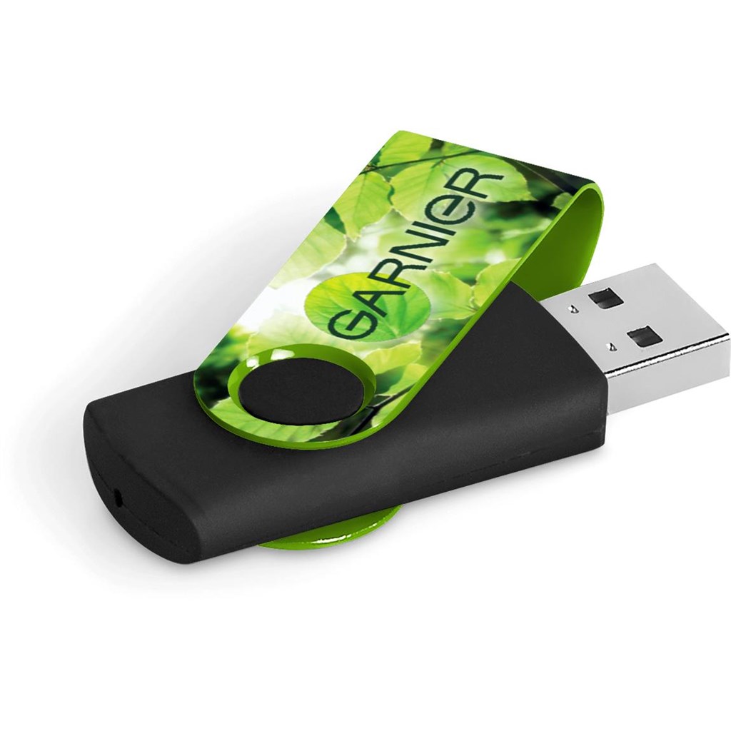 Axis Gyro Black Flash Drive - 32GB - Image 9