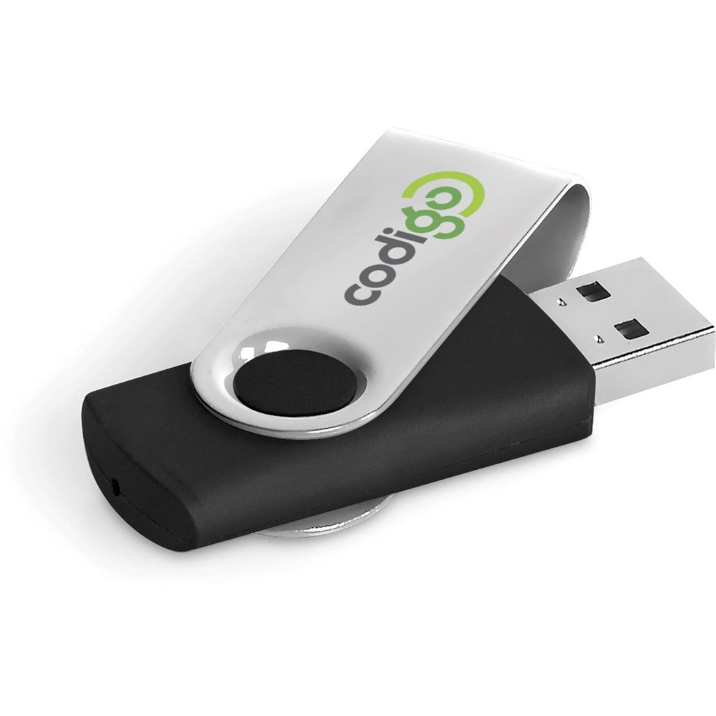 Axis Gyro Black Flash Drive - 32GB - Image 14