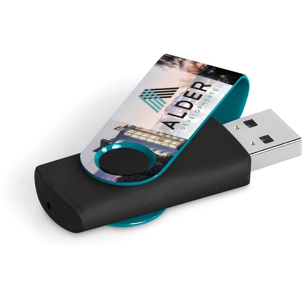 Axis Gyro Black Flash Drive - 32GB - Image 16