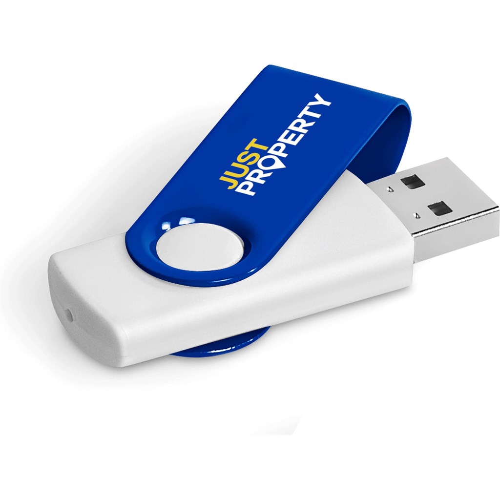 Axis Gyro White Flash Drive - 32GB - Image 6