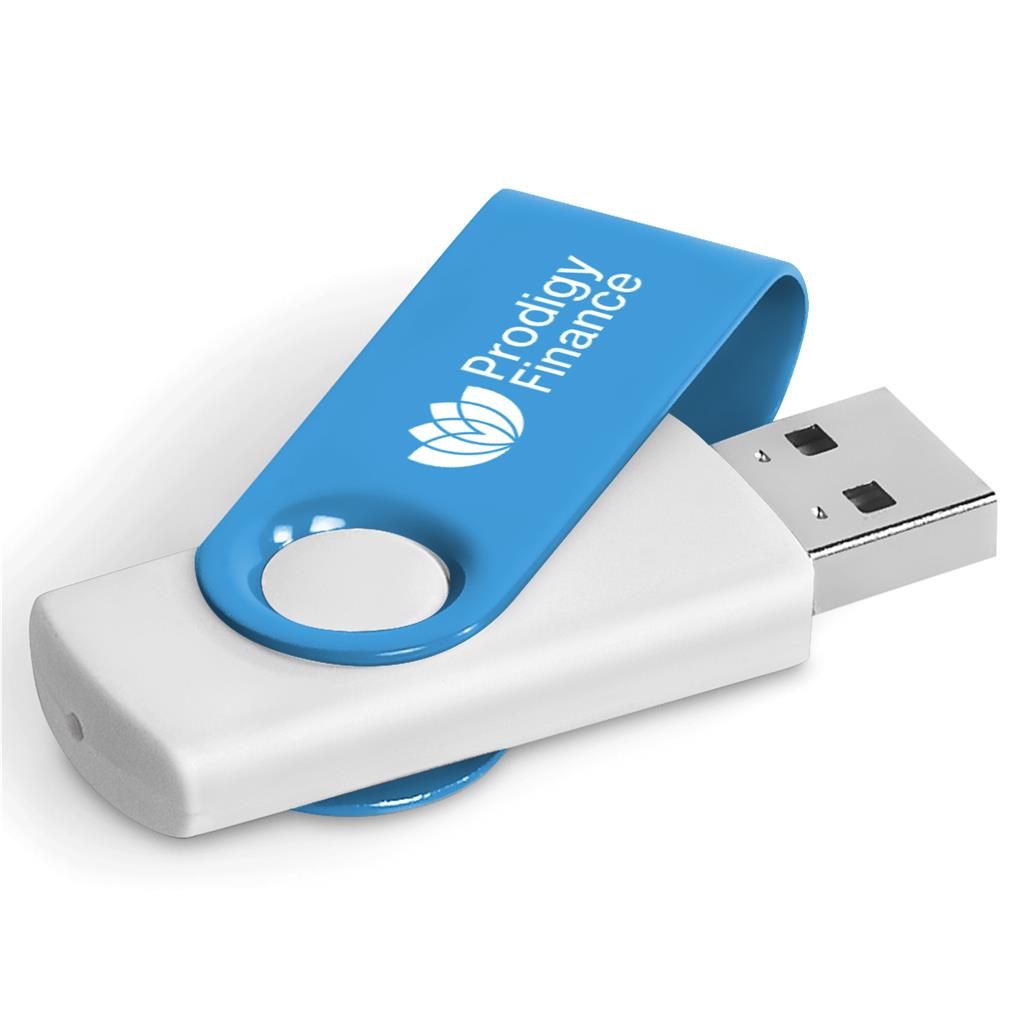 Axis Gyro White Flash Drive - 32GB - Image 7