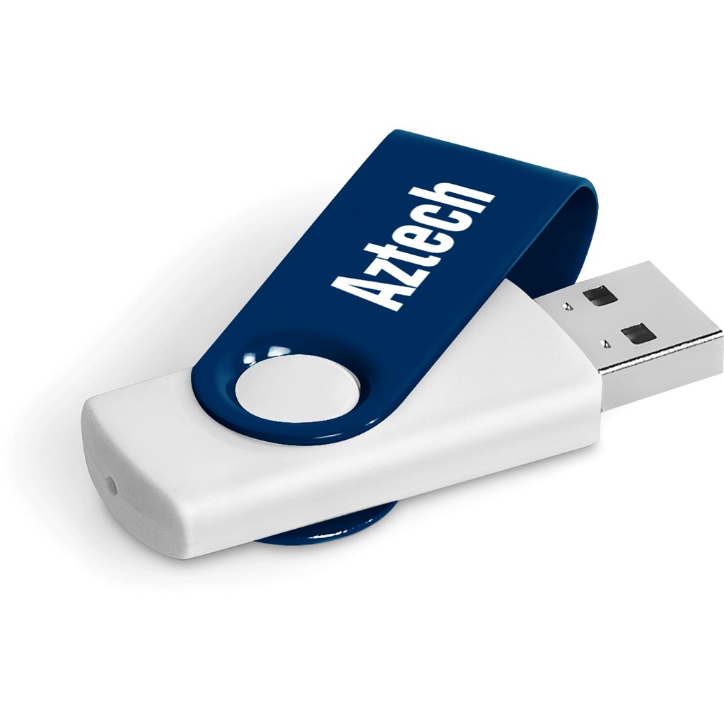 Axis Gyro White Flash Drive - 32GB - Image 10