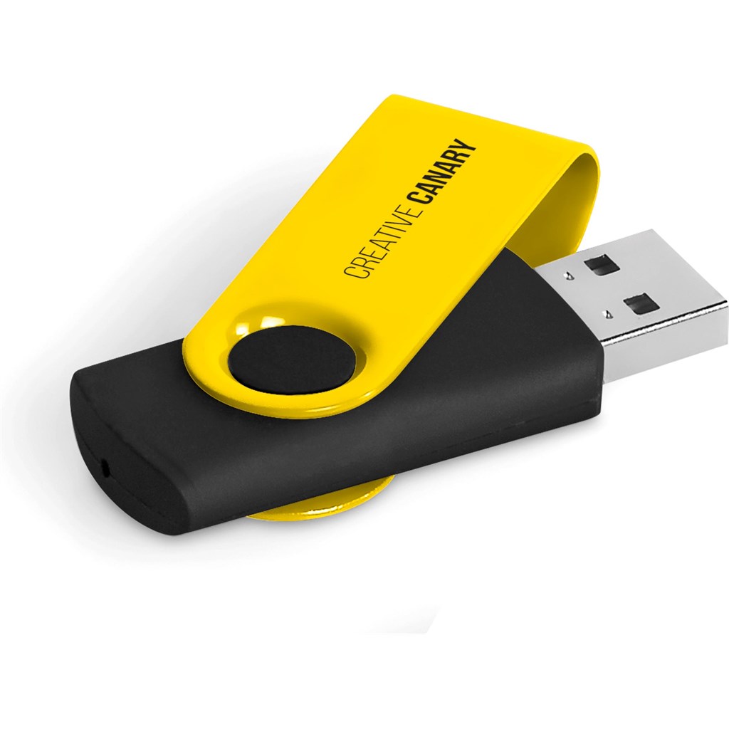 Axis Gyro White Flash Drive - 32GB - Image 17