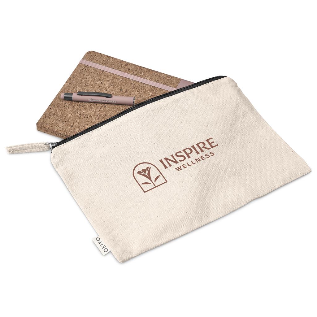 Okiyo Denki Cork Notebook & Pen Set - Image 6