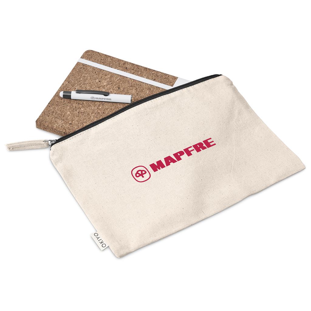 Okiyo Denki Cork Notebook & Pen Set - Image 8