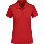 Ladies Wynn Golf Shirt - Red