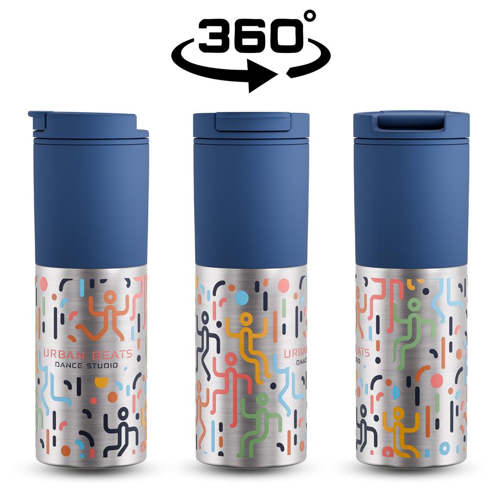 Kooshty Typhoon Stainless Steel & Plastic Double-Wall Tumbler - 450ml - Image 18