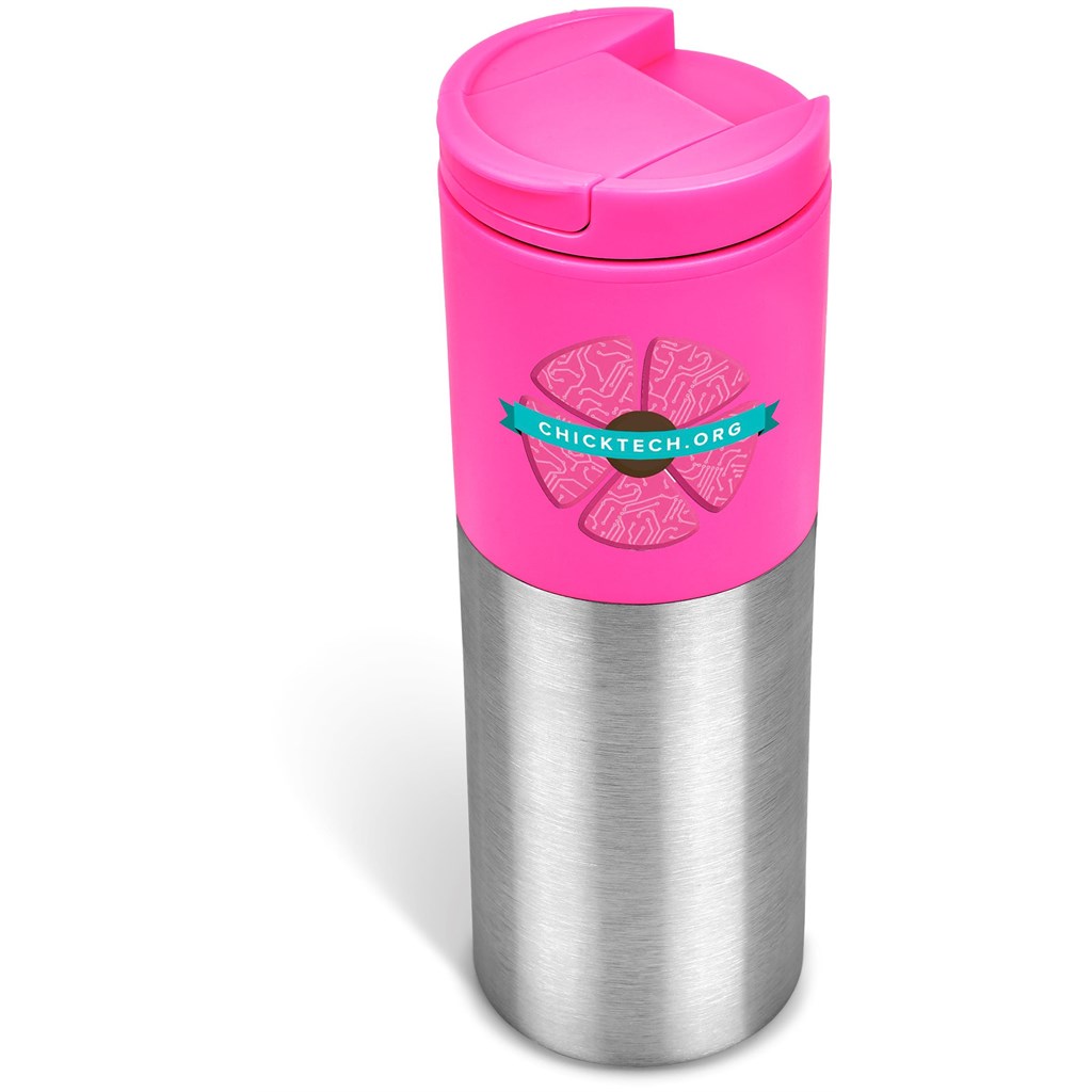 Kooshty Typhoon Stainless Steel & Plastic Double-Wall Tumbler - 450ml - Image 20