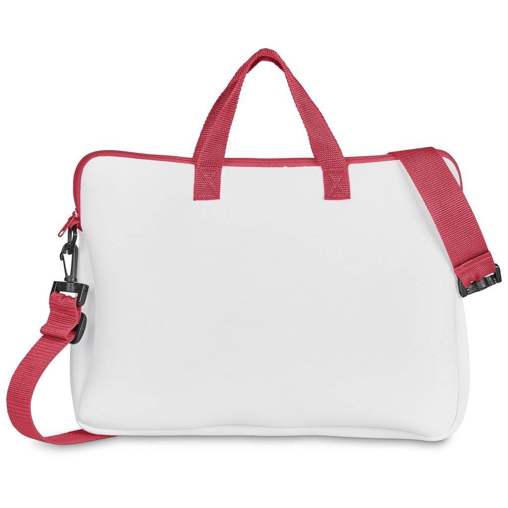Pre-Production Sample Hoppla Nimbus Neoprene Laptop Sleeve with Handles & Shoulder Strap – 15 -16 in - Image 18