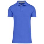 Mens Hacker Golf Shirt - Blue