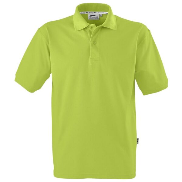 Mens Crest Golf Shirt - Green