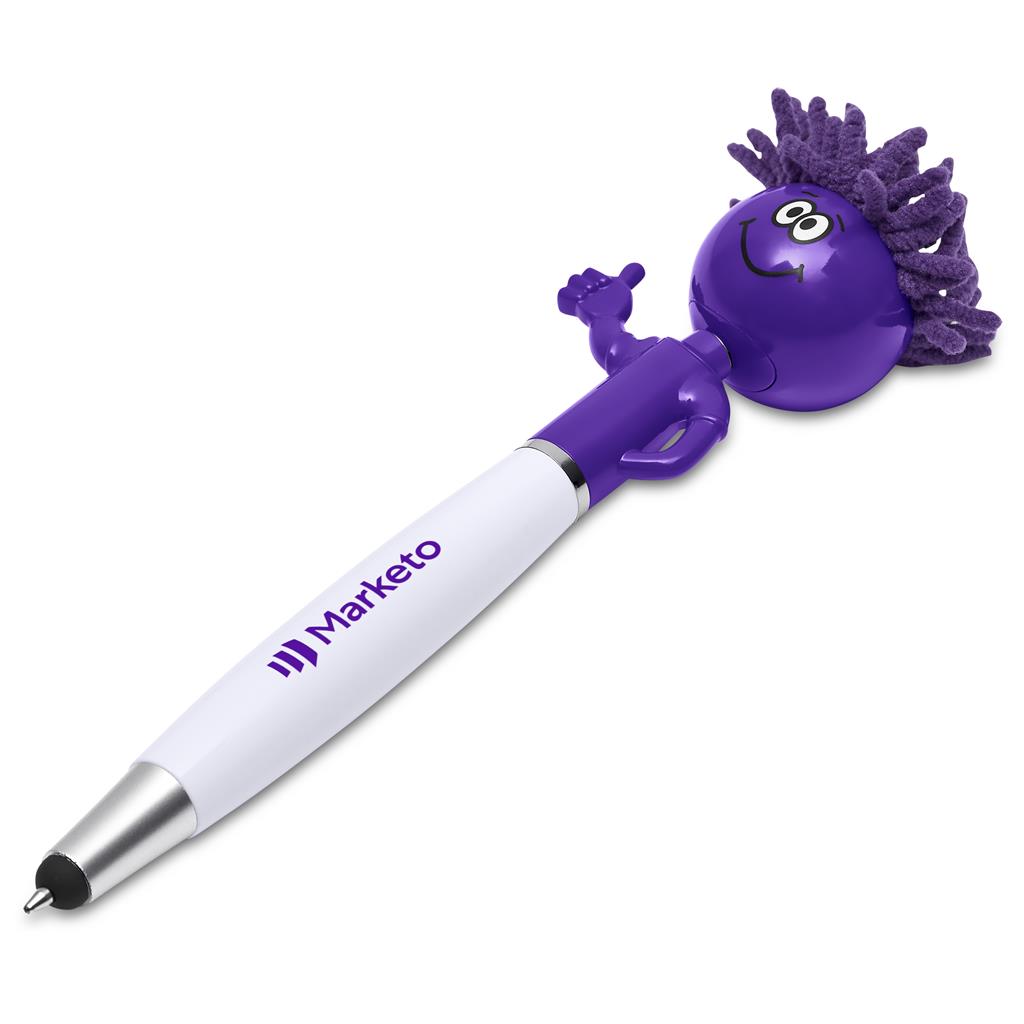Altitude Moptopper Thumbs-Up Stylus Ball Pen & Screen Cleaner - Image 9