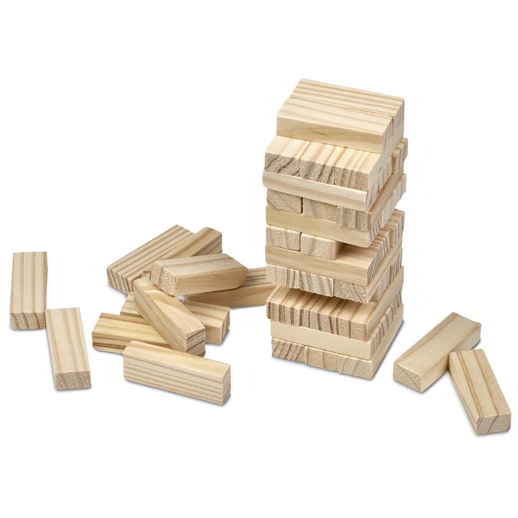 Altitude Tumble Wooden Block Tower Game - Image 7