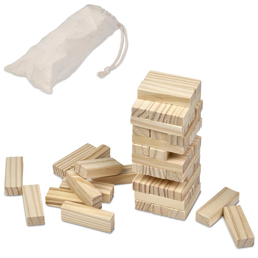 Altitude Tumble Wooden Block Tower Game - Image 6