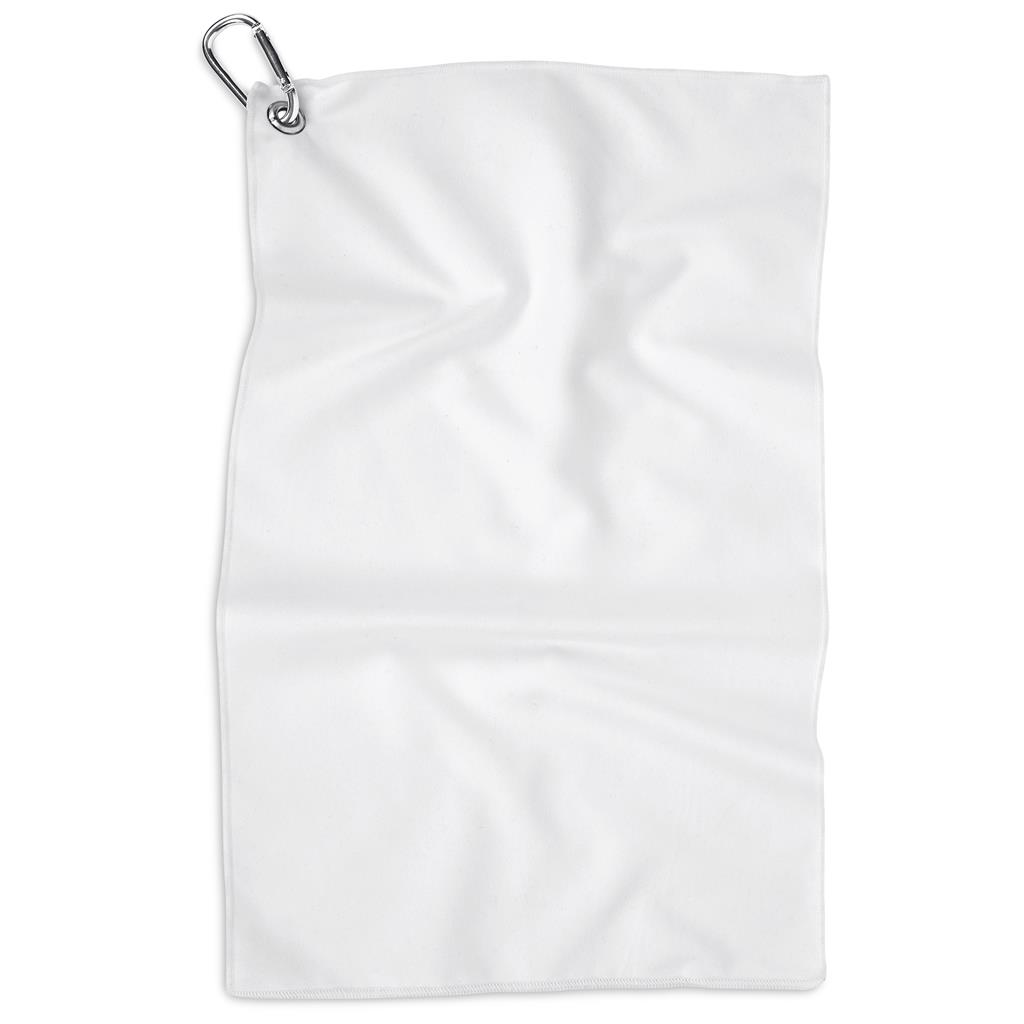 Hoppla Clubhouse Golf Towel - Single Sided Branding - Image 3