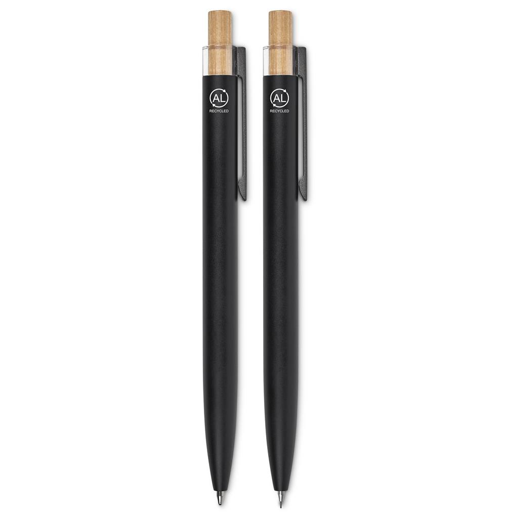 Okiyo Mimotu Ball Pen & Pencil Set - Black - Image 10