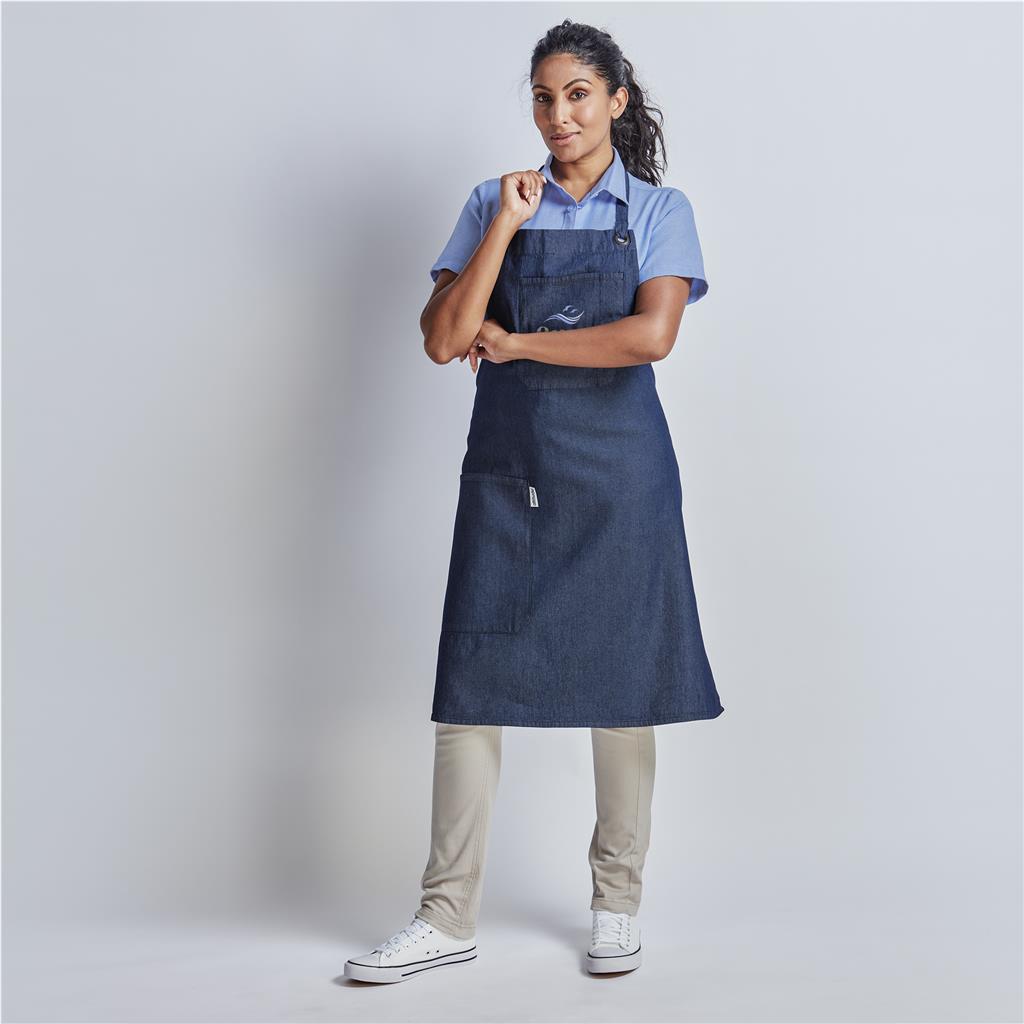 Altitude Crew Bib Denim Apron - Image 2
