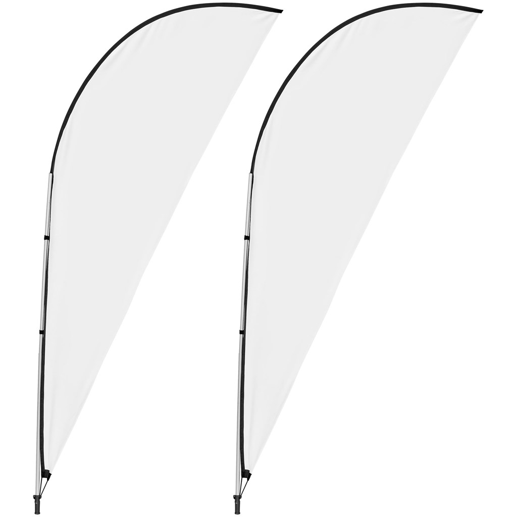 Legend 3m Sharkfin Flying Banner (Set of 2) - Image 5