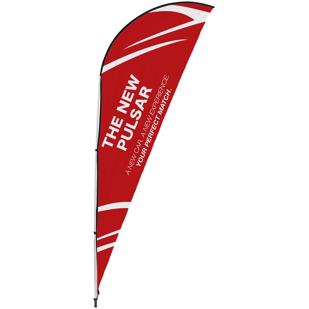 Legend 2M Sublimated Sharkfin Double-Sided Flying Banner - 1 complete unit - Image 6