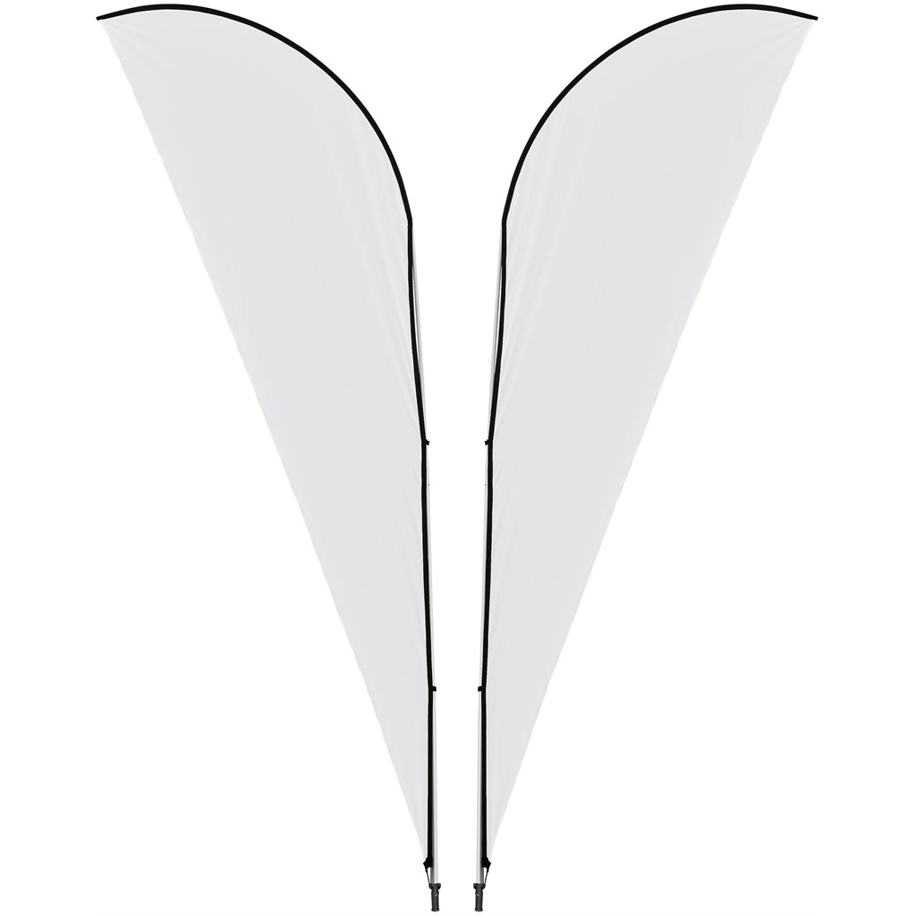 Legend 4M Sublimated Sharkfin Double-Sided Flying Banner - 1 complete unit - Image 10